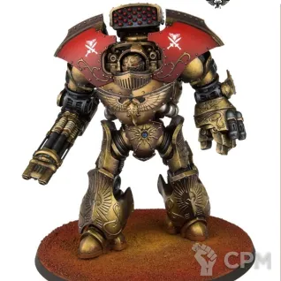 Описание картинки Legio Custodes Telemon Heavy Dreadnought от Zanoza по цене 1 600руб | Свободный Рынок Миниатюр - СРМ