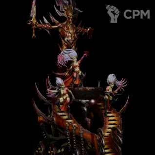 Описание картинки Cauldron of Blood от sllsscrtr по цене 14 000руб | Свободный Рынок Миниатюр - СРМ