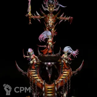 Описание картинки Cauldron of Blood от sllsscrtr по цене 14 000руб | Свободный Рынок Миниатюр - СРМ