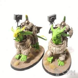 Описание картинки 2x Dracothian Guard Fulminators / Concussors от Rozergar по цене 4 500руб | Свободный Рынок Миниатюр - СРМ