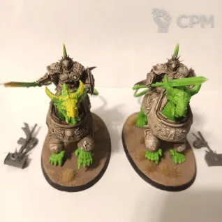 Описание картинки 2x Dracothian Guard Fulminators / Concussors от Rozergar по цене 4 500руб | Свободный Рынок Миниатюр - СРМ