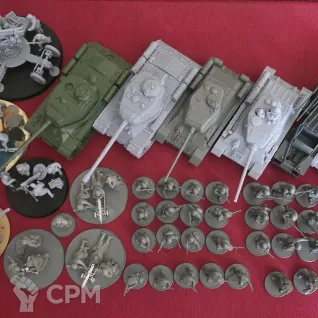 Описание картинки Soviet Union Army (Mid/Late) от Ilya_Marsakov по цене 25 000руб | Свободный Рынок Миниатюр - СРМ