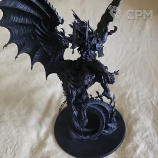 Описание картинки Archaon Everchosen от Ilya_Marsakov по цене 13 000руб | Свободный Рынок Миниатюр - СРМ