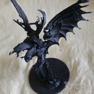 Описание картинки Archaon Everchosen от Ilya_Marsakov по цене 13 000руб | Свободный Рынок Миниатюр - СРМ