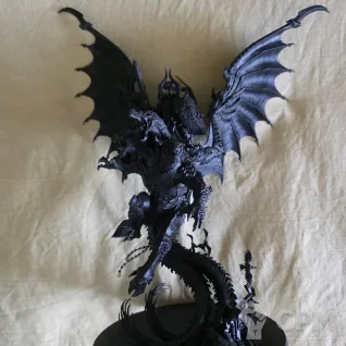 Описание картинки Archaon Everchosen от Ilya_Marsakov по цене 13 000руб | Свободный Рынок Миниатюр - СРМ