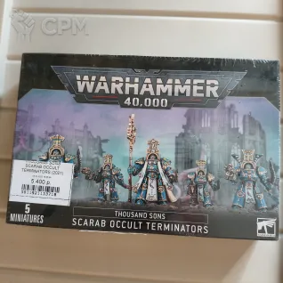 Описание картинки Scarab Occult Terminators от Aveufo по цене 5 000руб | Свободный Рынок Миниатюр - СРМ