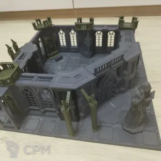 Описание картинки Zone mortalis terrain от  по цене 10 000руб | Свободный Рынок Миниатюр - СРМ