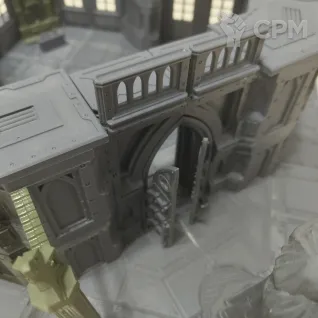 Описание картинки Zone mortalis terrain от  по цене 10 000руб | Свободный Рынок Миниатюр - СРМ