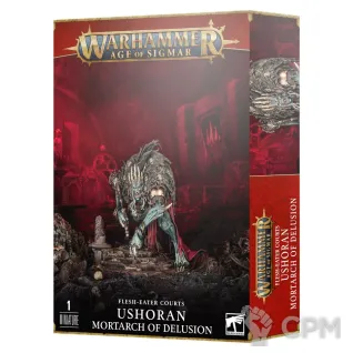 Описание картинки Ushoran, Mortarch of Delusion (Age of Sigmar, Flesh-Eater Courts) от Fraer по цене 9 500руб | Свободный Рынок Миниатюр - СРМ