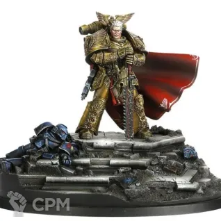 Описание картинки Rogal Dorn, Primarch of the Imperial Fists Legion от Xjekill по цене 1 500руб | Свободный Рынок Миниатюр - СРМ