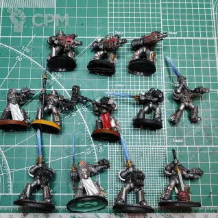 Описание картинки Grey Knights Strike Squad / Interceptors / Purifiers. 30 шт. от  по цене 8 000руб | Свободный Рынок Миниатюр - СРМ