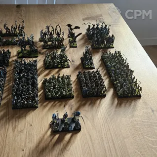 Описание картинки Армия нежити AoS, Fantasy battles от Yrgo по цене 163 000руб | Свободный Рынок Миниатюр - СРМ