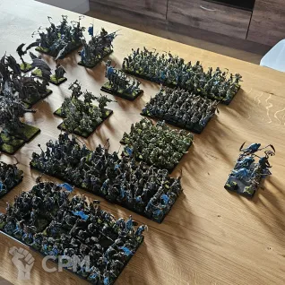Описание картинки Армия нежити AoS, Fantasy battles от Yrgo по цене 163 000руб | Свободный Рынок Миниатюр - СРМ