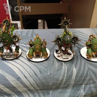 Описание картинки Техника Death Guard от AxeL's Forge Live по цене 15 000руб | Свободный Рынок Миниатюр - СРМ