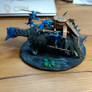 Описание картинки Bastiladon with arka от lemur1992 по цене 5 000руб | Свободный Рынок Миниатюр - СРМ