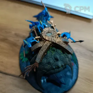 Описание картинки Bastiladon with arka от lemur1992 по цене 5 000руб | Свободный Рынок Миниатюр - СРМ