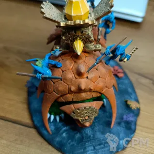 Описание картинки Bastiladon with solar от lemur1992 по цене 5 000руб | Свободный Рынок Миниатюр - СРМ