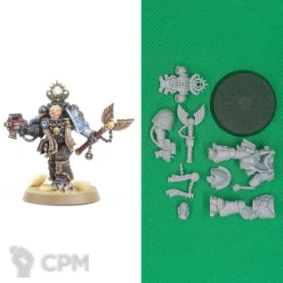 Описание картинки Deathwatch Chaplain Cassius от Templar Forge по цене 450руб | Свободный Рынок Миниатюр - СРМ