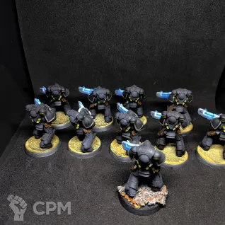 Описание картинки Hellblaster Squad от Гарри куст по цене 2 000руб | Свободный Рынок Миниатюр - СРМ