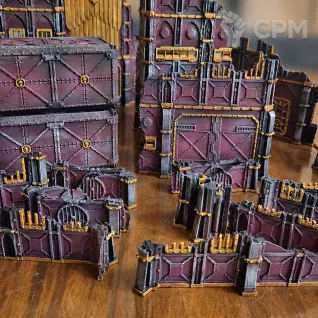 Описание картинки Terrain set 11th Edition #2 от nzr122 по цене 12 990руб | Свободный Рынок Миниатюр - СРМ