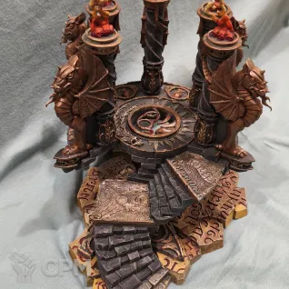 Описание картинки Dragonfate Dais от Underoak по цене 8 000руб | Свободный Рынок Миниатюр - СРМ
