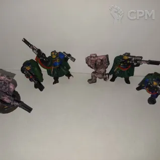 Описание картинки Space Marines Scouts with Sniper Rifles от Father Goose по цене 500руб | Свободный Рынок Миниатюр - СРМ