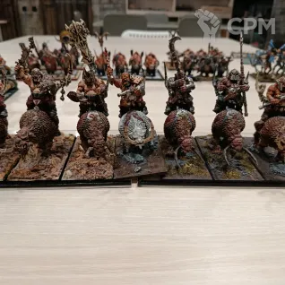 Описание картинки Ogre Kingdoms army от Yrgo по цене 200 000руб | Свободный Рынок Миниатюр - СРМ