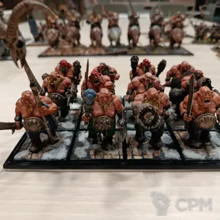 Описание картинки Ogre Kingdoms army от Yrgo по цене 200 000руб | Свободный Рынок Миниатюр - СРМ