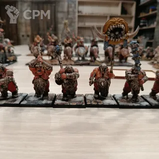 Описание картинки Ogre Kingdoms army от Yrgo по цене 200 000руб | Свободный Рынок Миниатюр - СРМ