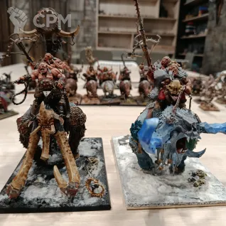 Описание картинки Ogre Kingdoms army от Yrgo по цене 200 000руб | Свободный Рынок Миниатюр - СРМ
