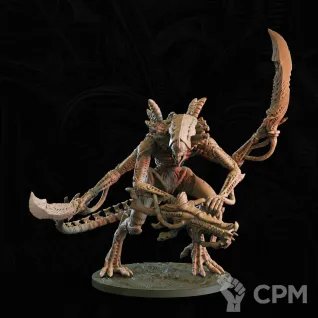 Описание картинки Tyranid Warrior от PlasticShop по цене 300руб | Свободный Рынок Миниатюр - СРМ