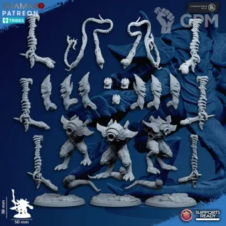 Описание картинки Tyrant Guard 3шт от PlasticShop по цене 750руб | Свободный Рынок Миниатюр - СРМ