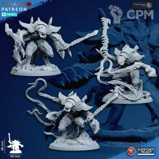 Описание картинки Tyrant Guard 3шт от PlasticShop по цене 750руб | Свободный Рынок Миниатюр - СРМ