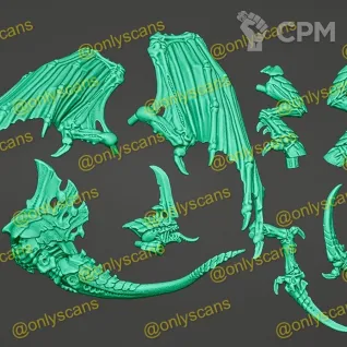 Описание картинки Tyranid Prime от PlasticShop по цене 150руб | Свободный Рынок Миниатюр - СРМ
