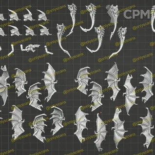 Описание картинки Gargoyle Brood 10шт от PlasticShop по цене 750руб | Свободный Рынок Миниатюр - СРМ