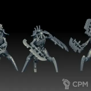 Описание картинки Skorpekh Destroyers 3шт от PlasticShop по цене 250руб | Свободный Рынок Миниатюр - СРМ
