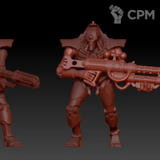 Описание картинки Deathmarks 5шт от PlasticShop по цене 250руб | Свободный Рынок Миниатюр - СРМ