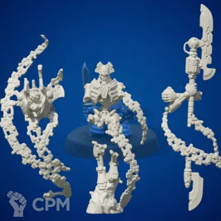 Описание картинки Overlord with Translocation Shroud от PlasticShop по цене 150руб | Свободный Рынок Миниатюр - СРМ