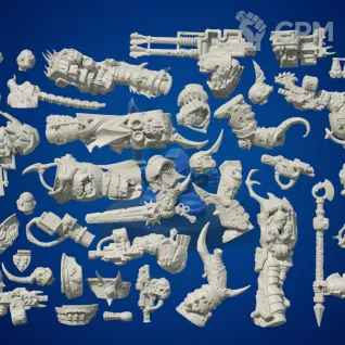 Описание картинки Blightlord Terminator 5шт от PlasticShop по цене 900руб | Свободный Рынок Миниатюр - СРМ