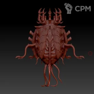 Описание картинки Tyrannocyte/Sporocyst от PlasticShop по цене 2 500руб | Свободный Рынок Миниатюр - СРМ