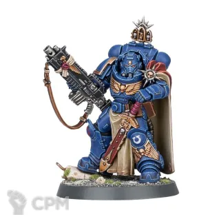 Описание картинки Captain in Gravis Armour with Master-crafted Heavy Bolt Rifle от PlasticShop по цене 150руб | Свободный Рынок Миниатюр - СРМ