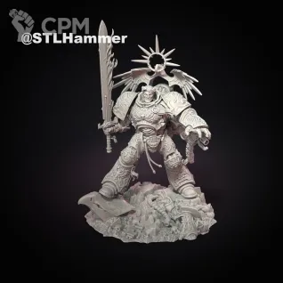 Описание картинки Roboute Guilliman от PlasticShop по цене 300руб | Свободный Рынок Миниатюр - СРМ