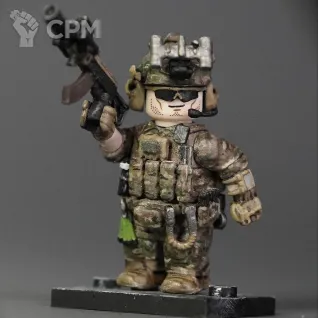 Описание картинки Seal team red cell (2024), кастомная фигурка Лего от akaTuman по цене 2 900руб | Свободный Рынок Миниатюр - СРМ