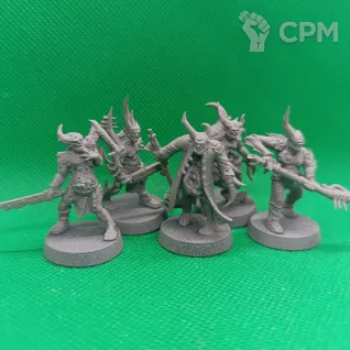 Описание картинки Poxwalkers поштучо, скан от Templar Forge по цене 90руб | Свободный Рынок Миниатюр - СРМ