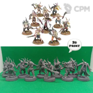 Описание картинки Poxwalkers поштучо, скан от Templar Forge по цене 90руб | Свободный Рынок Миниатюр - СРМ