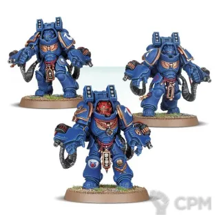 Описание картинки Aggressor Squad with boltstorm gauntlets от Templar Forge по цене 1 177руб | Свободный Рынок Миниатюр - СРМ