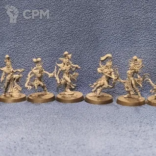 Описание картинки Blissbarb archers от Underoak по цене 5 000руб | Свободный Рынок Миниатюр - СРМ