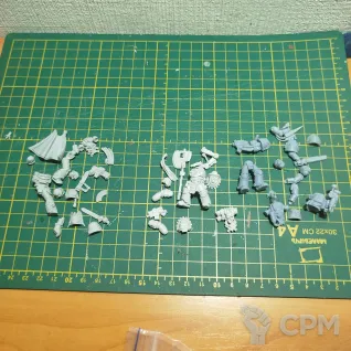 Описание картинки Персонажи 4шт. от NamNado по цене 1 000руб | Свободный Рынок Миниатюр - СРМ