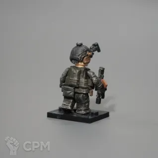 Описание картинки Боец свр "Заслон" с ак "Кочевник", кастом Лего от akaTuman по цене 2 500руб | Свободный Рынок Миниатюр - СРМ