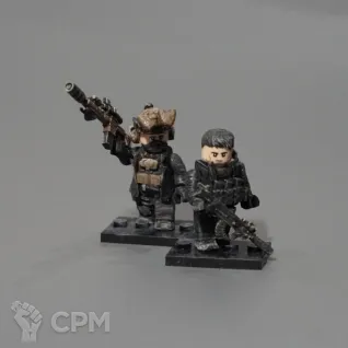 Описание картинки Снайпер, Wolf Squad, Resident evil 8 кастом Лего от akaTuman по цене 2 900руб | Свободный Рынок Миниатюр - СРМ